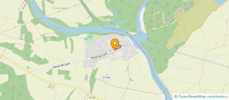 localisation de l'entreprise JIMMOL  ANTHON