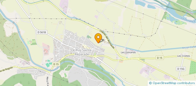 localisation de l'entreprise JIMMY à LE PUY-SAINTE-REPARADE
