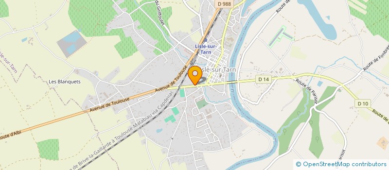 localisation de l'entreprise JIMMY EVENTS à LISLE-SUR-TARN