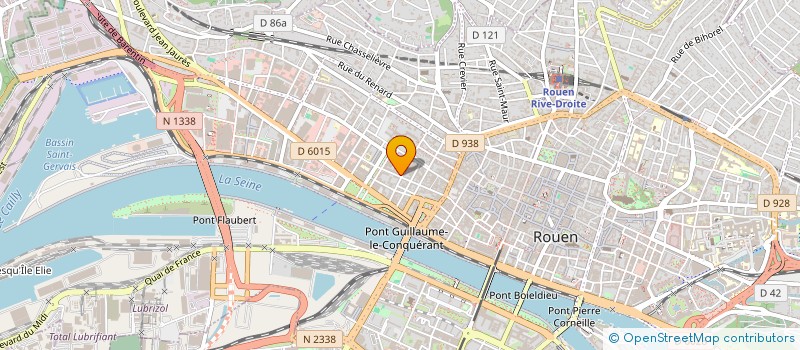 localisation de l'entreprise JIMMY LEFEBVRE HOLDING à ROUEN