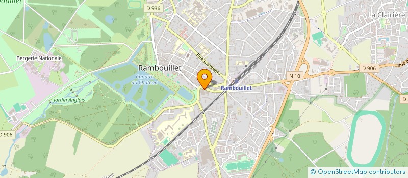 localisation de l'entreprise JIMMY MARTIN CANADELL CONCEPT JMC CONCEP  RAMBOUILLET