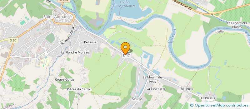 localisation de l'entreprise JIMMY MB  SEIGY