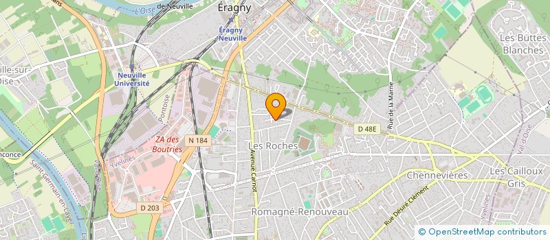 localisation de l'entreprise JIMMY MERLOS SASU  CONFLANS-SAINTE-HONORINE