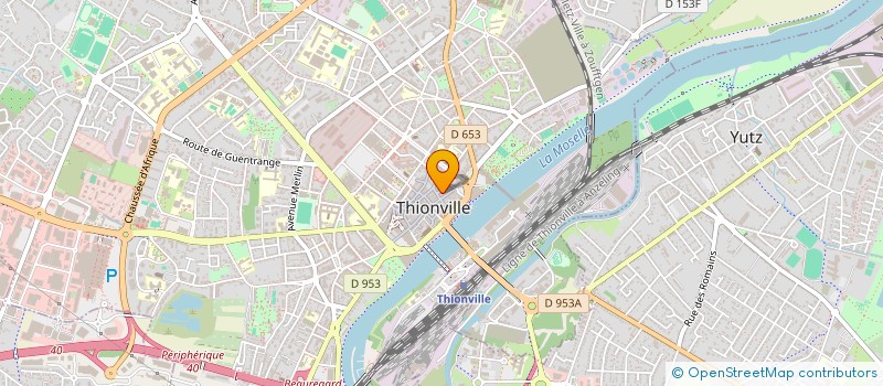localisation de l'entreprise JIMMY'S BAR à THIONVILLE