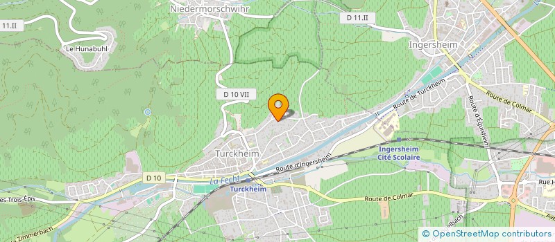 localisation de l'entreprise JIMO 68  TURCKHEIM