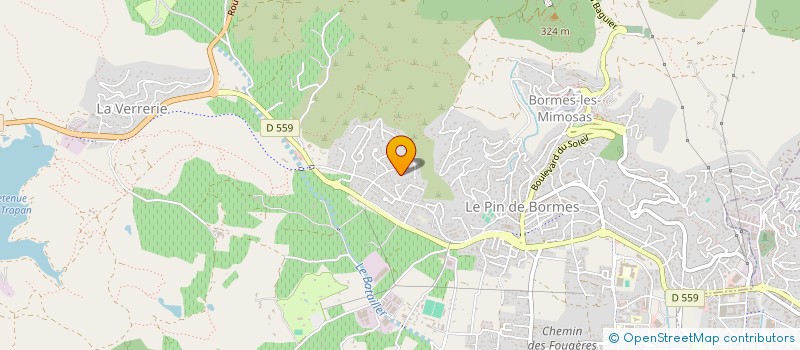 localisation de l'entreprise JIMOLIV à BORMES-LES-MIMOSAS