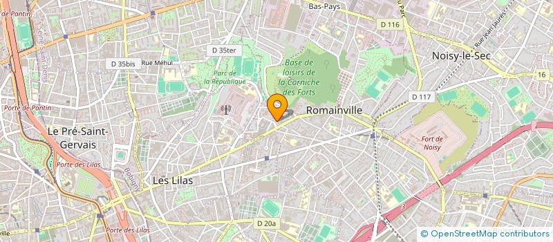 localisation de l'entreprise JIN AND JEAN à ROMAINVILLE