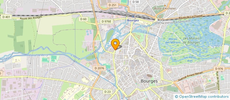 localisation de l'entreprise JIN BERRY  BOURGES