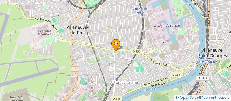 localisation de l'entreprise JIN FEN à VILLENEUVE-LE-ROI