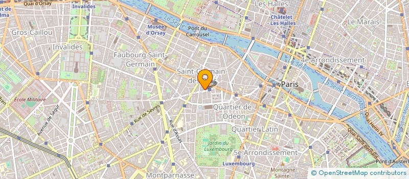 localisation de l'entreprise JIN GU  PARIS