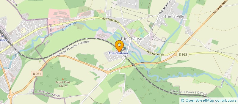 localisation de l'entreprise JIN IMMO  TRIE-CHATEAU