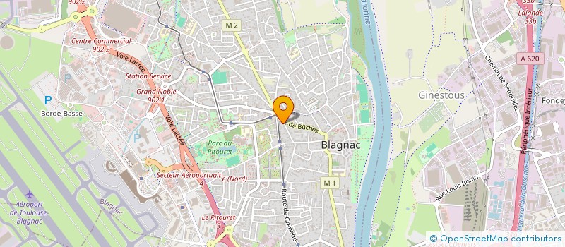 localisation de l'entreprise JIN JI  BLAGNAC