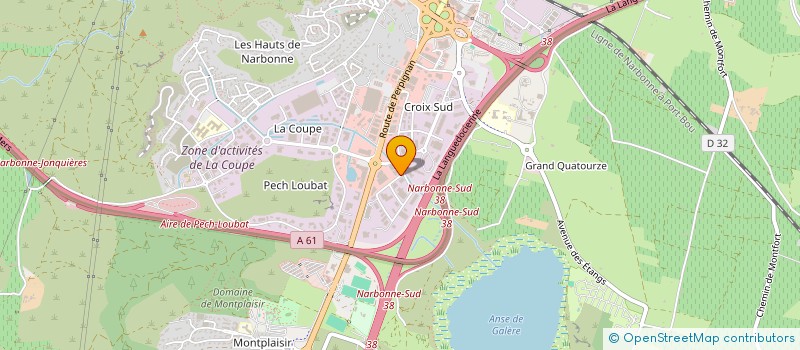 localisation de l'entreprise JIN WANG 168 à NARBONNE