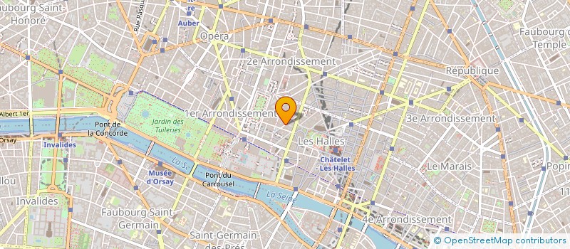 localisation de l'entreprise JIN YUN II à PARIS