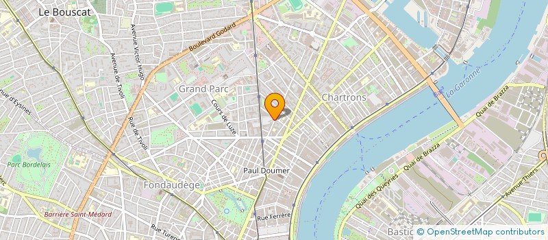 localisation de l'entreprise JIN2 à BORDEAUX