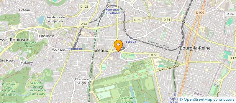 localisation de l'entreprise JINA à SCEAUX