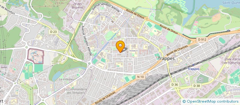 localisation de l'entreprise JINBE  TRAPPES