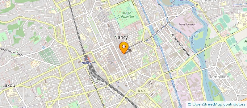 localisation de l'entreprise JINELLE  NANCY