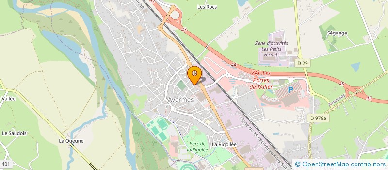 localisation de l'entreprise JINELLI  AVERMES