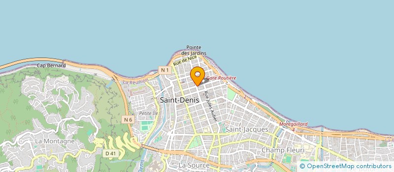 localisation de l'entreprise JING  SAINT-DENIS