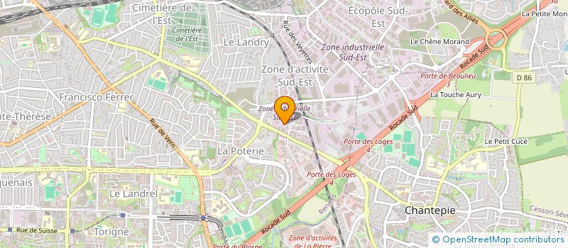 localisation de l'entreprise JING TAI  RENNES