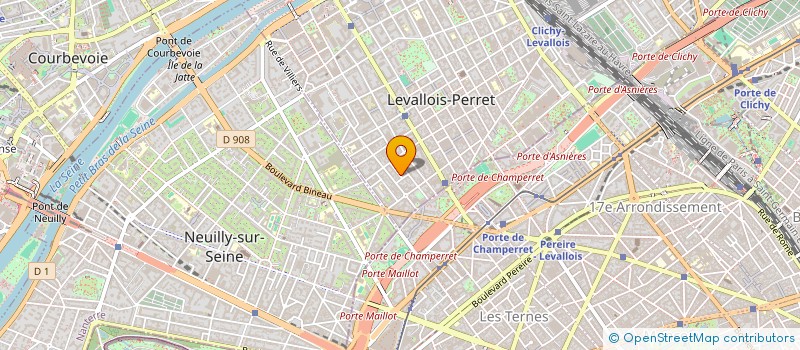 localisation de l'entreprise JINGLIN à LEVALLOIS-PERRET