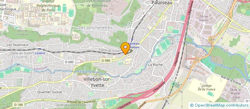 localisation de l'entreprise JINJIN MEUDON à PALAISEAU