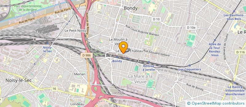 localisation de l'entreprise JINK IMMO  BONDY