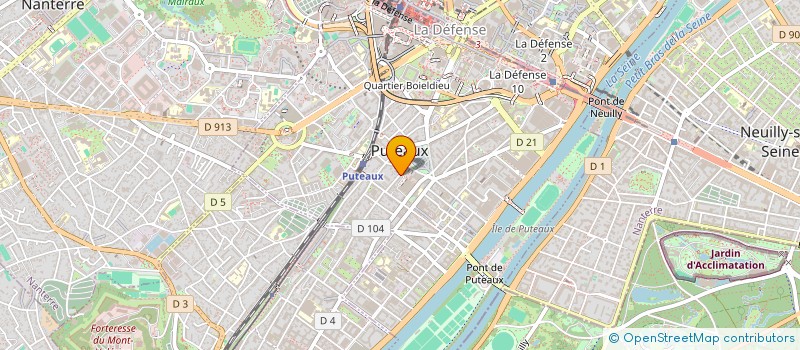 localisation de l'entreprise JINTOS  PUTEAUX