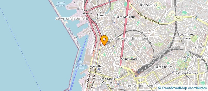 localisation de l'entreprise JINWOO SAS à MARSEILLE