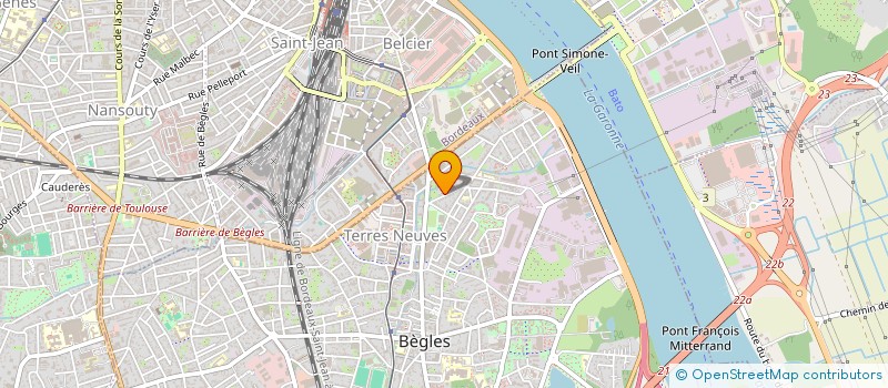 localisation de l'entreprise JINXPROOF à BEGLES