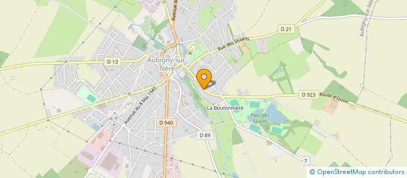 localisation de l'entreprise JION DE L'OIZENOTTE  AUBIGNY-SUR-NERE