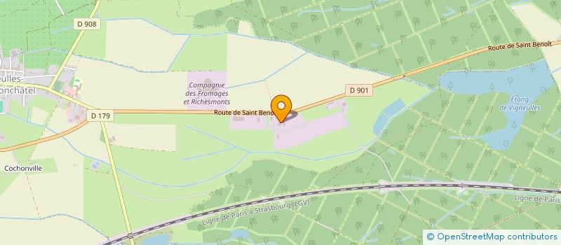 localisation de l'entreprise JIPE LOCATION à VIGNEULLES-LES-HATTONCHATEL