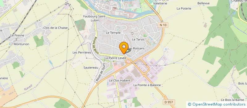 localisation de l'entreprise JIPECA à VENDOME