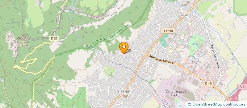 localisation de l'entreprise JIPIX à CROLLES