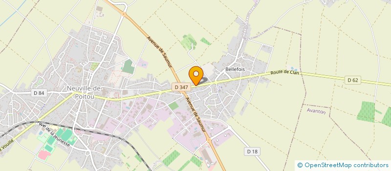 localisation de l'entreprise JIPS  NEUVILLE-DE-POITOU