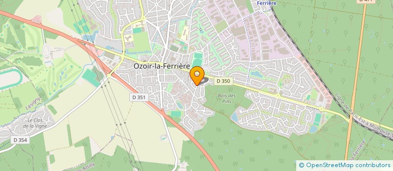 localisation de l'entreprise JIPSA  OZOIR-LA-FERRIERE