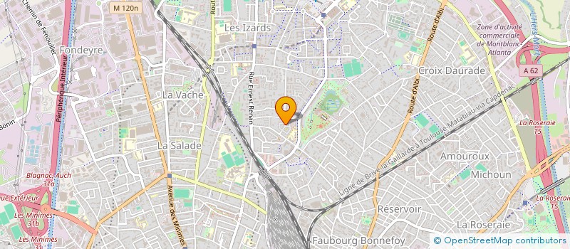 localisation de l'entreprise JIPSA à TOULOUSE
