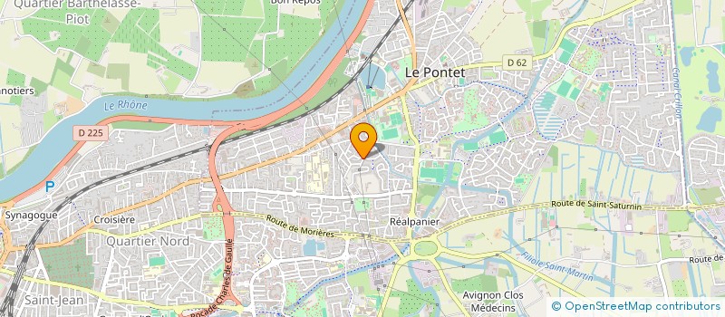 localisation de l'entreprise JIR  LE PONTET