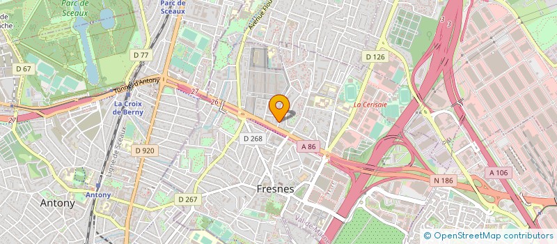 localisation de l'entreprise JIRAKO à FRESNES