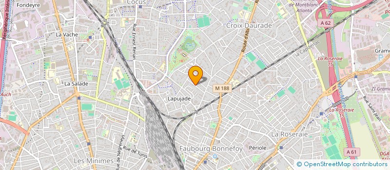 localisation de l'entreprise JIRAS EN AYMARE à TOULOUSE