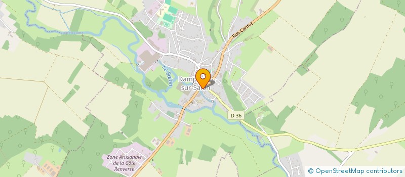 localisation de l'entreprise JIRD à DAMPIERRE-SUR-SALON