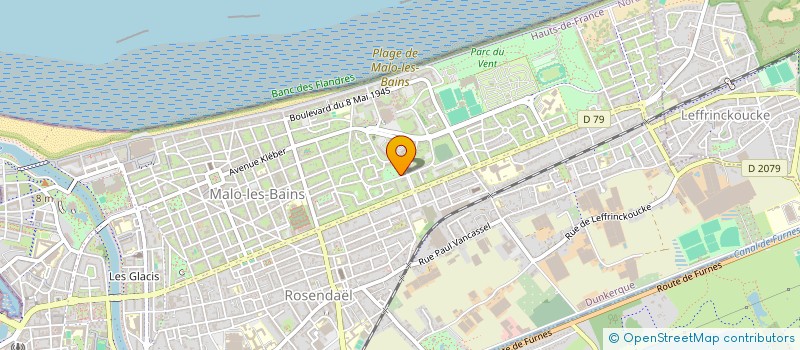 localisation de l'entreprise JIREX à DUNKERQUE