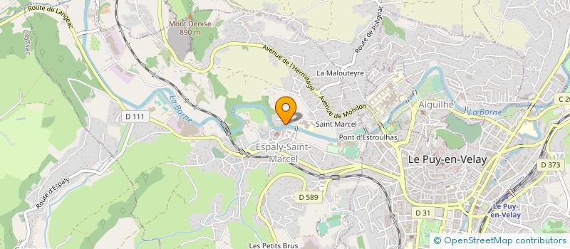 localisation de l'entreprise JIRMEX  ESPALY-SAINT-MARCEL