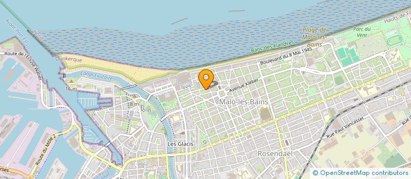 localisation de l'entreprise JIRO à DUNKERQUE