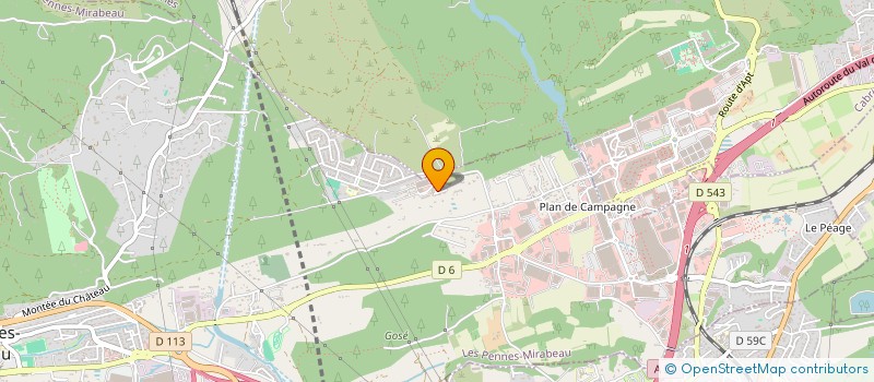 localisation de l'entreprise JIRO à LES PENNES-MIRABEAU