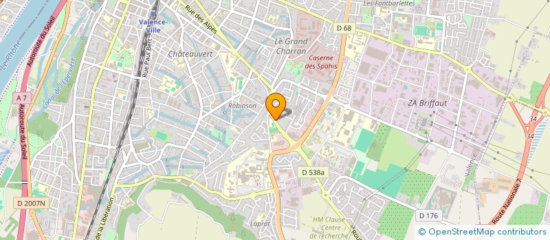 localisation de l'entreprise JIRONA à VALENCE