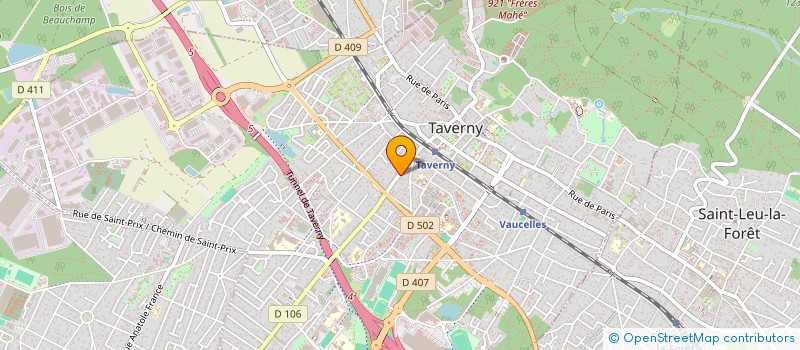 localisation de l'entreprise JIROV  TAVERNY