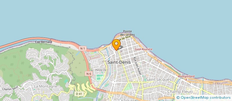 localisation de l'entreprise JIS 1 à SAINT-DENIS