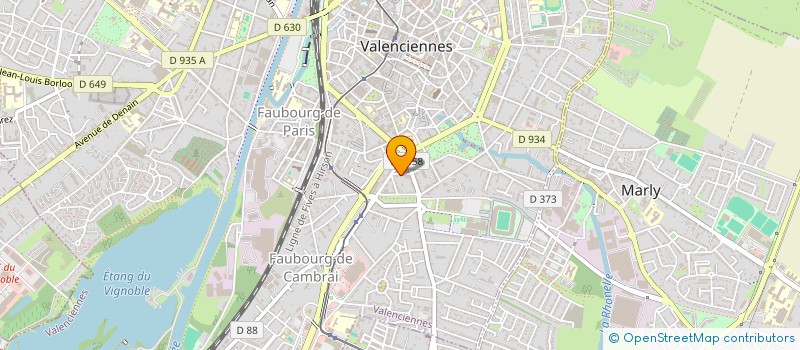 localisation de l'entreprise JIS  VALENCIENNES